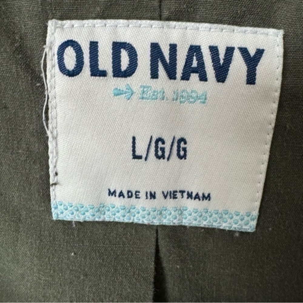Old Navy Army Green Utility Jacket - Picture 6 of 12